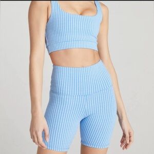 Strut This Sparrow Shorts Blue Checker